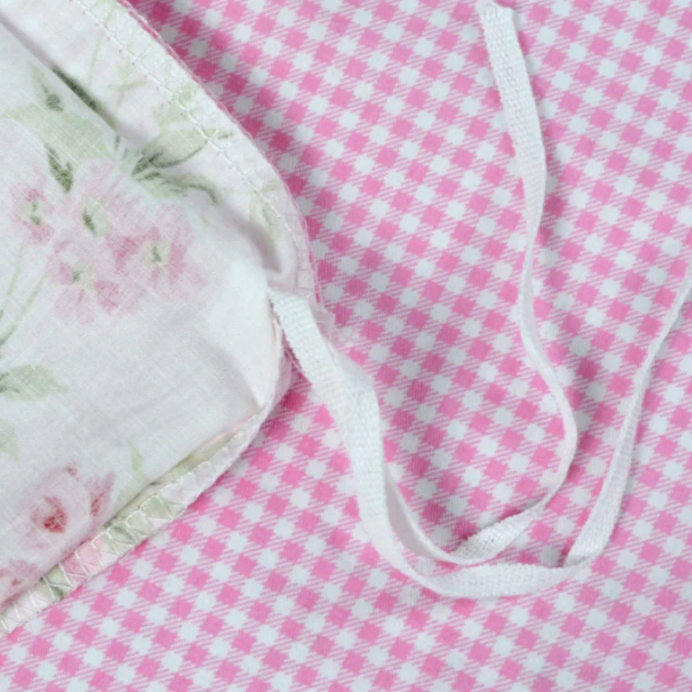 ⭐🆕 Shabby cottage white rose floral cotton duvet cover set